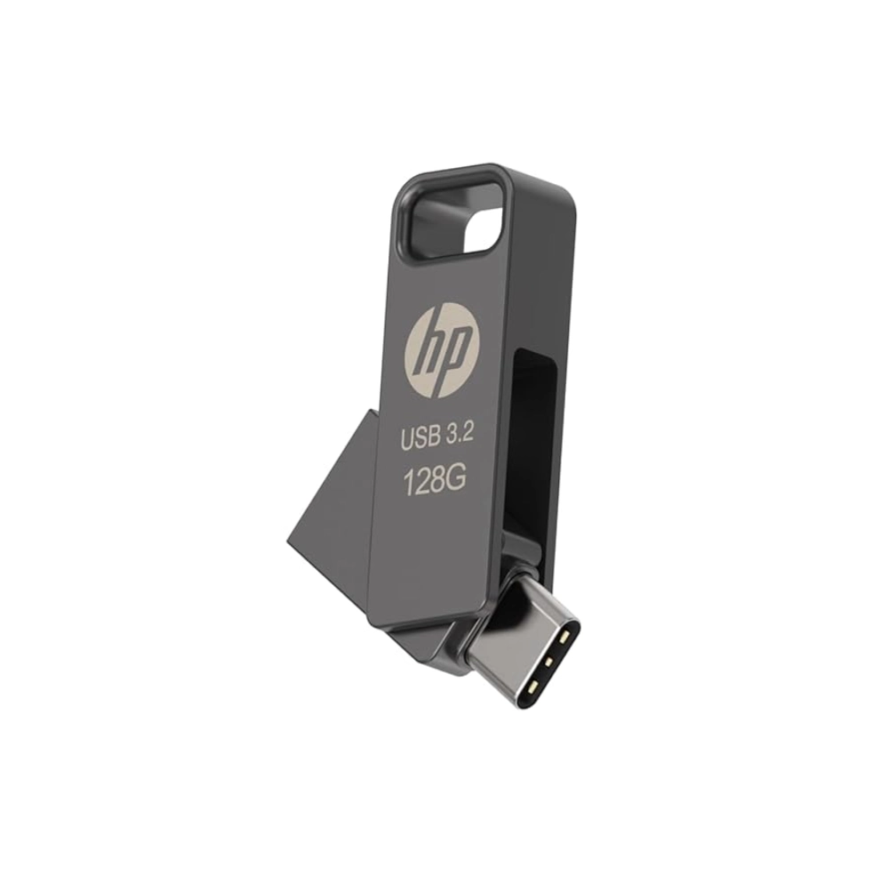 HP Pendrive 886C 128GB USB 3.2 Type-C OTG Grey view 2